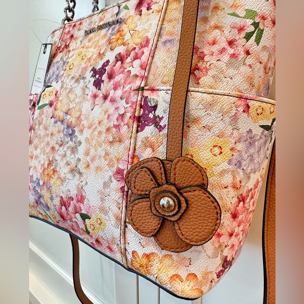 NWT Dana Buchman “Julia” floral purse